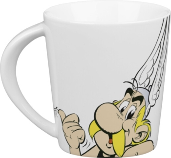 Henkelbecher Porzellan Asterix - Du bist das Beste! (Obelix & Idefix) 380 ml
