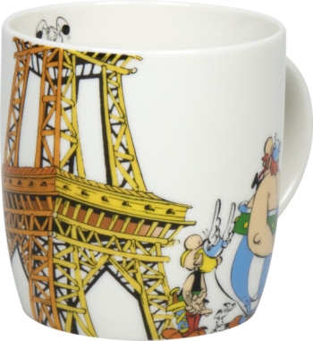 Henkelbecher Porzellan Asterix - Je t'aime Paris 400 ml