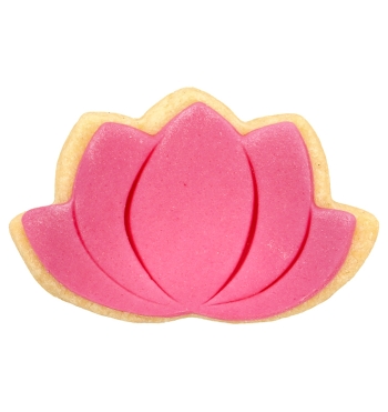Ausstecher Lotusblume Edelstahl 6cm