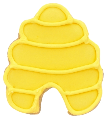 Ausstecher Bienenkorb Bienenstock Edelstahl 6cm