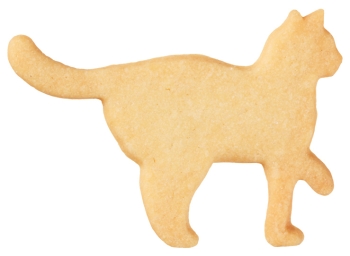 Ausstecher Katze tapsend Edelstahl 6,5 cm