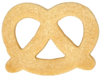 Ausstecher Brezel Breze Edelstahl 6,5 cm