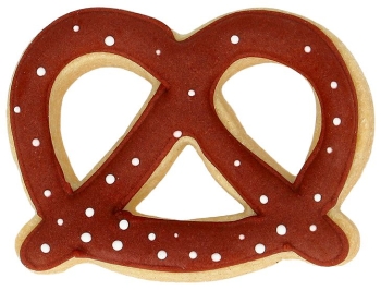 Ausstecher Brezel Breze Edelstahl 6,5 cm