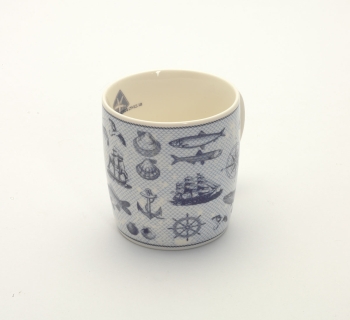 Henkelbecher Porzellan Water Works - Riverway 400ml