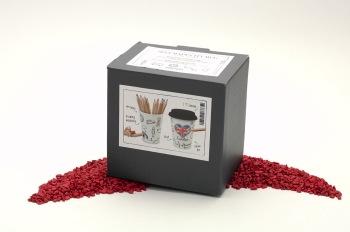 Coffee To Go Becher Porzellan City Mug London - bemalbar 380ml