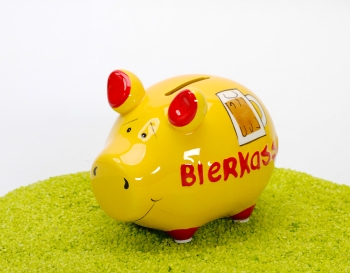 Sparschwein Bierkasse 9 x 12,5 cm