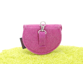 Geldbeutel Dirndltasche aus Filz in rosé Geldbeutel Dirndltasche aus Filz in rosé