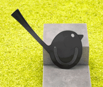 5er Set Lesezeichen Vogel [pi:p] - verschiedene Farben