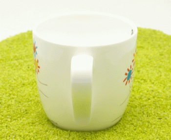 Henkelbecher Porzellan Picasso - Le Bouquet de l' amitié 425ml