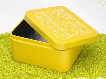 Geschenkbox Colour Splash - Tadaa 12 x 10 x 6 cm