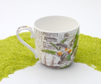 Henkelbecher Porzellan Tea Break 425ml