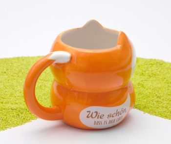 Motiv-Tasse Fuchs - Wie schön, dass es Dich gibt! 500 ml