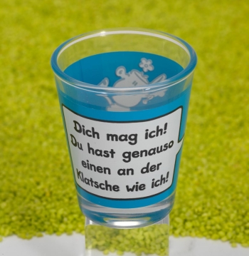 Schnapsglas Klatsche 6cl
