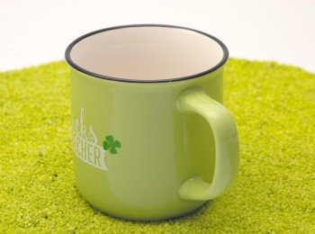 Becher Porzellan "Lieblingsbecher für Dich" Glücksbecher 350 ml