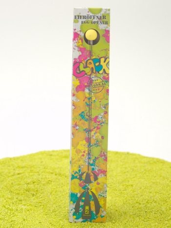 Clack - Der Eierschalensollbruchstellen Verursacher  Color-Edition gelb