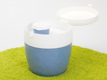 Bento Box Club Organic in organic blue