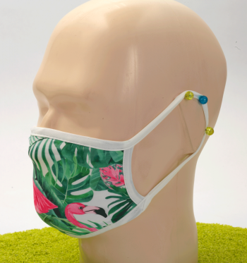Mund-Nasen-Maske Flamingo