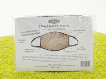 Mund-Nasen-Maske Nude Waves
