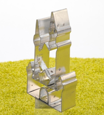 Präge-Ausstecher Schloss Neuschwanstein Weißblech 10,5cm
