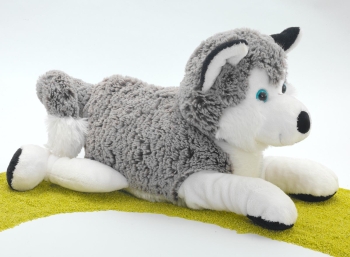 Plüschtier Schlittenhund Husky 43cm