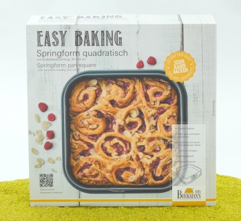 Easy Baking Springform quadratisch 24 x 24 cm