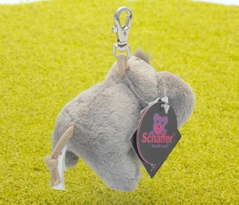 Schlüsselanhänger mit Karabinerhaken Elefant Sugar 11cm