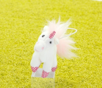 Schlüsselanhänger Supermini Dreamworld Einhorn Shiny pink 6cm