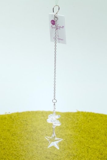 Kleine Kaskade Stern Kristall mit swarovski elements