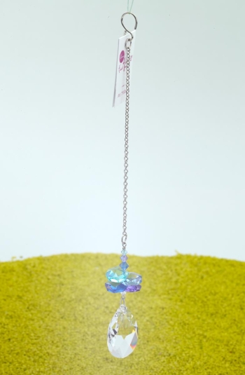 Kleine Kaskade Oval Mondlicht mit swarovski elements