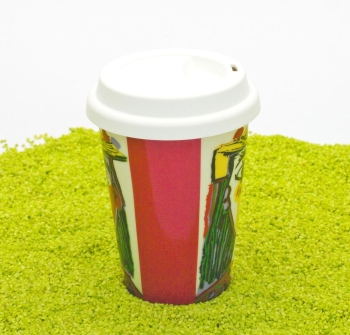 Coffee To Go Becher Porzellan Picasso - Femme au Chapeau 380ml