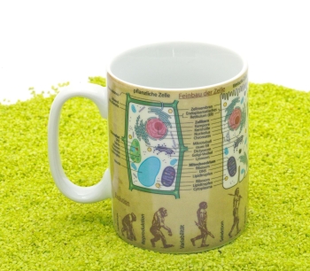Wissensbecher Porzellan Biologie 490ml