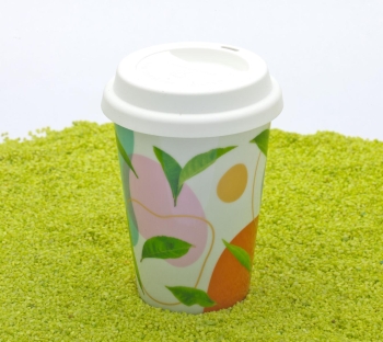Coffee To Go Becher Porzellan Tea Flow (Tee) 380ml