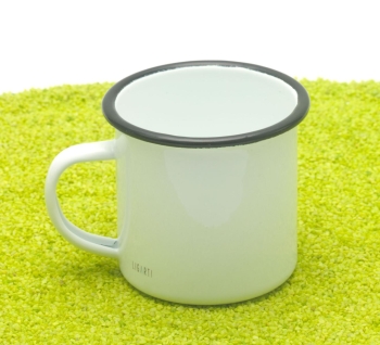 Tasse aus Emaille Löwenmutter 300ml