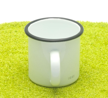 Tasse aus Emaille Löwenmutter 300ml