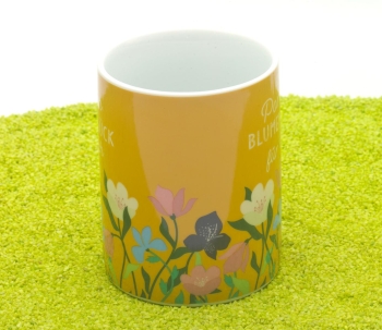 XL Tasse Porzellan Garten 600 ml