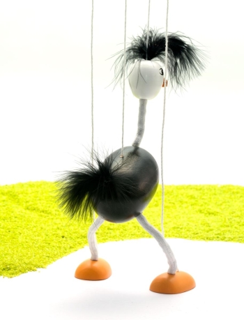 Marionette Strauß 33 cm