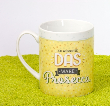 XL Tasse Porzellan Prosecco 600 ml