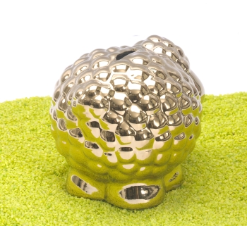 Spardose Schaf Gold ODIAD 13 cm