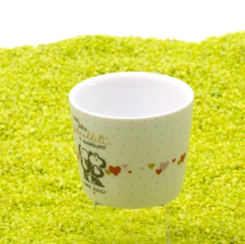 Eierbecher aus Porzellan Knuddel