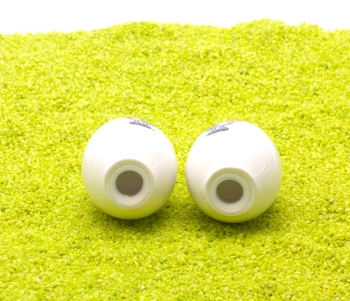 2er Set Eierbecher aus Porzellan mit Salz- und Pfefferstreuer Herzen