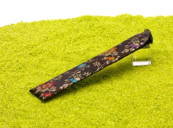 Fächer aus Stoff und Bambus William Morris Erdbeerdieb