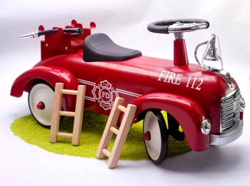 Kinder Rutscherfahrzeug Feuerwehr