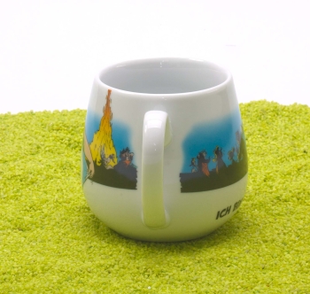 Kuschelbecher Porzellan Obelix - Ich bin nicht dick! (Asterix) 420ml