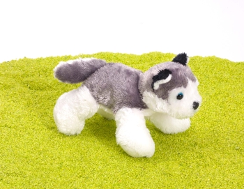 Fancy Pals Plüschtier Peek-a-Boo Husky in der Tasche 20,5cm