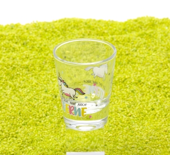 Schnapsglas Sterne (Einhorn) 6cl