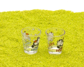 2er Set Schnapsglas Schnaps Engel / Teufel 6cl