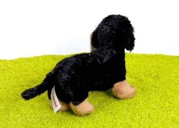 Plüschtier Mini Flopsie Hund Dackel braun-schwarz 20,5cm