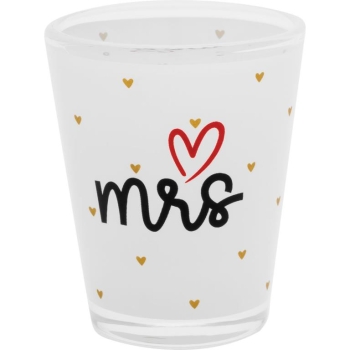 2er Set Schnapsglas Schnaps Mr / Mrs 6cl