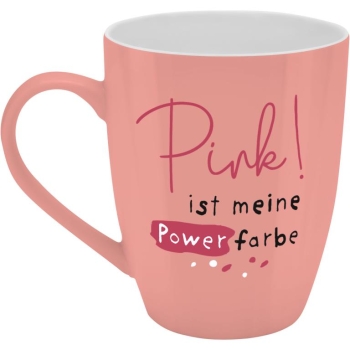 Becher Porzellan Herrlich Böser Becher Pink 350ml