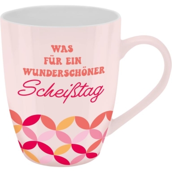 Becher Porzellan Herrlich Böser Becher Scheisstag 350ml